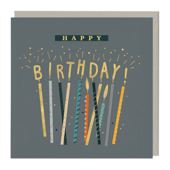 HAPPY BIRTHDAY CANDLES