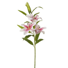 FAUX STARGAZER LILLIES PINK