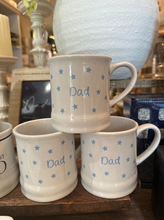 Dad star mug