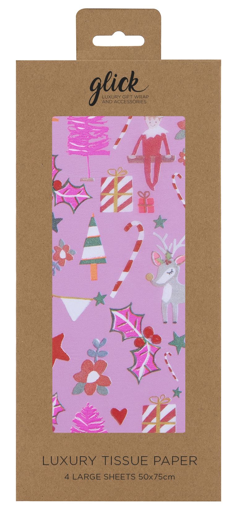 PINK ELF ON THE SHELF TISSUE