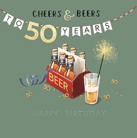 CHEERS & BEERS TO 50 YEARS