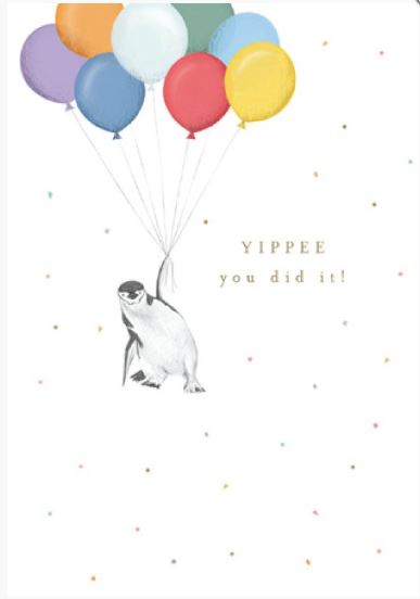 YIPPEE, YOU DID IT!