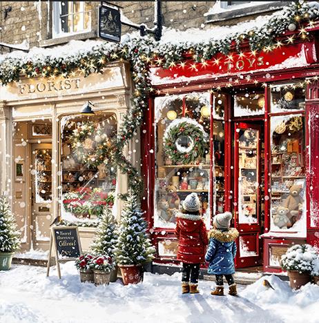 CHRISTMAS SHOPS CARD BOXSET