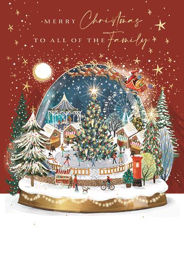CHRISTMAS GLOBE CARD BOXSET