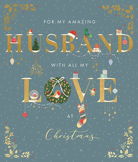 HUSBAND CHRISTMAS CARD