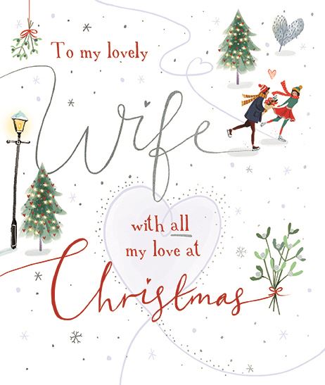WIFE CHRISTMAS CARD
