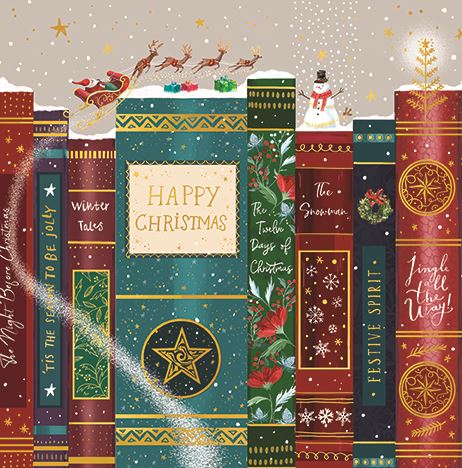 CHRISTMAS BOOK CARD