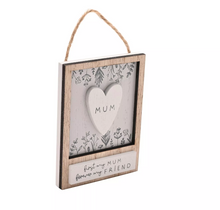 WOODEN SAYING HANGING PLAQUE