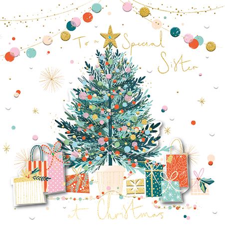 SISTER CHRISTMAS CARD
