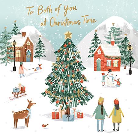 BOTH OF YOU CHRISTMAS CARD