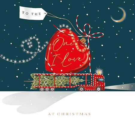 TO THE ONE I LOVE CARD