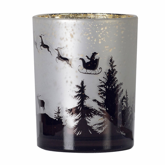 FATHER CHRISTMAS CANDLE HOLDER