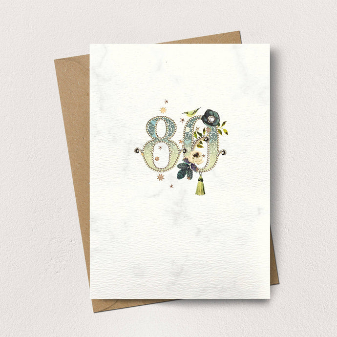 80 BIRTHDAY CARD