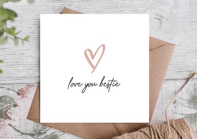 Birthday Card For Bestie