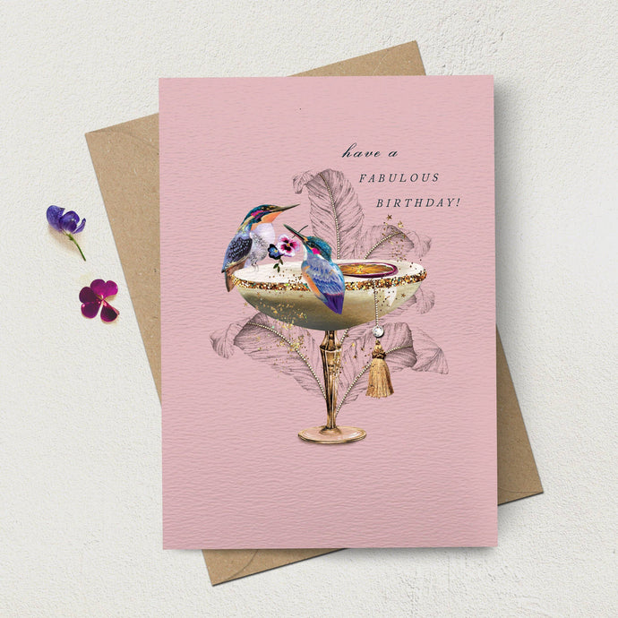 KINGFISHER COCKTAIL CARD