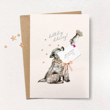 BIRTHDAY DELIVERY DOG CARD