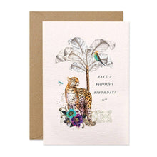 LEOPARD BIRTHDAY CARD