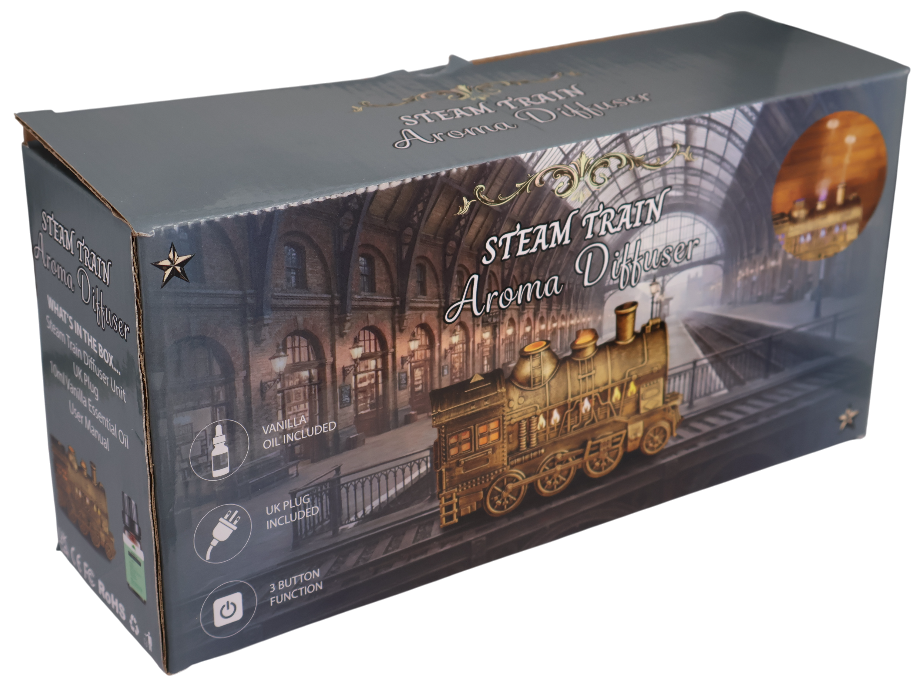 Steam Train Electronic Diffuser -10ml Oil Included