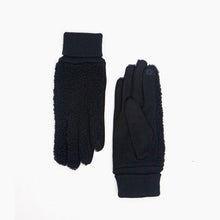 BLACK BORG FLEECE GLOVES