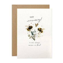 BEES ANNIVERSARY CARD