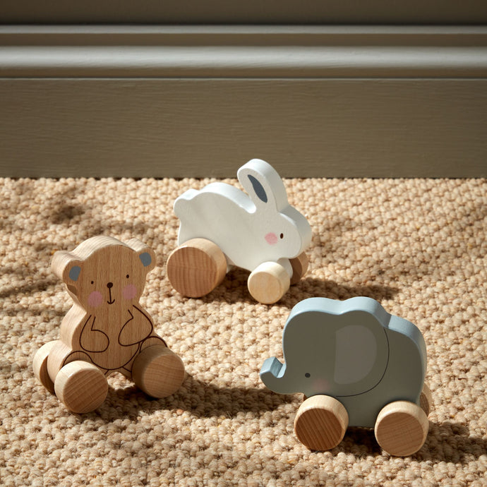 WOODEN PUSH TOY