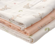 PINK BUNNIES MUSLIN SET