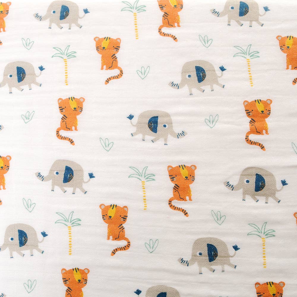 JUNGLE ANIMALS MUSLIN SET