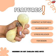 Stress Nuts | Christmas Novelty Gifts | Squishy Squeeze Toy