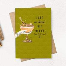 A TINI BIT OLDER MARTINI CARD