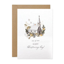 LOTS OF LOVE ON YOUR CHRISTENING CARD