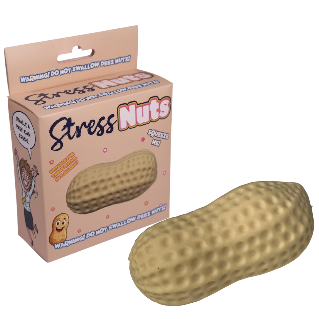 Stress Nuts | Christmas Novelty Gifts | Squishy Squeeze Toy