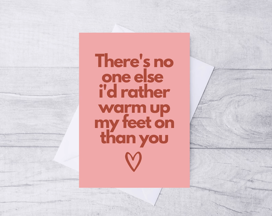 THERE'S NO ONE ELSE CARD
