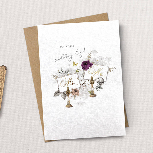 MR & MRS CARD