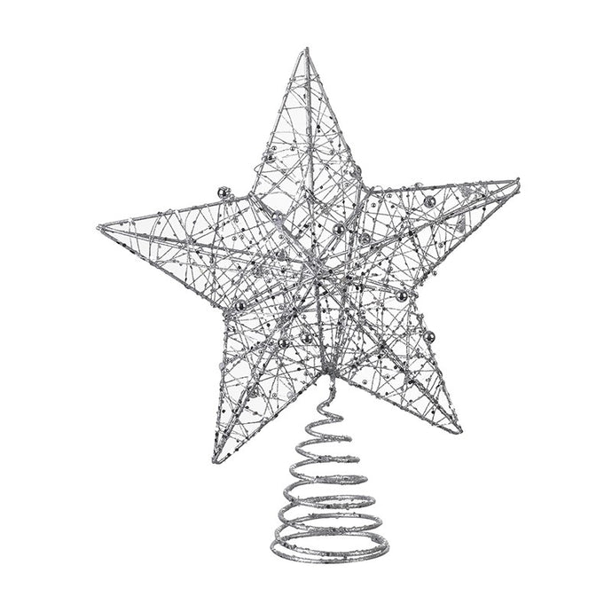 SILVER TREE TOPPER