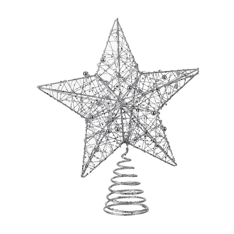 SILVER TREE TOPPER