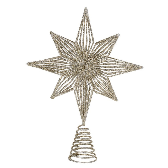 CHAMPAGNE GOLD TREE TOPPER