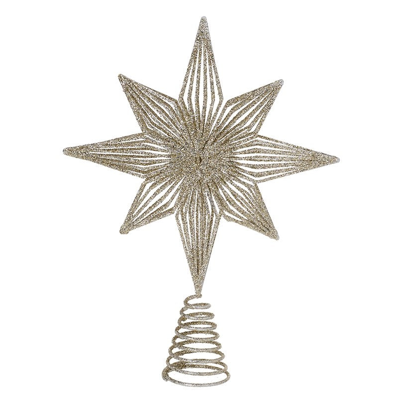 CHAMPAGNE GOLD TREE TOPPER