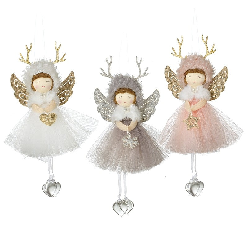 HANGING FAIRY WITH HEART FEET