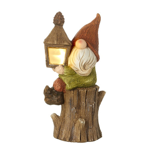 AUTUMNAL GNOME WITH LANTERN