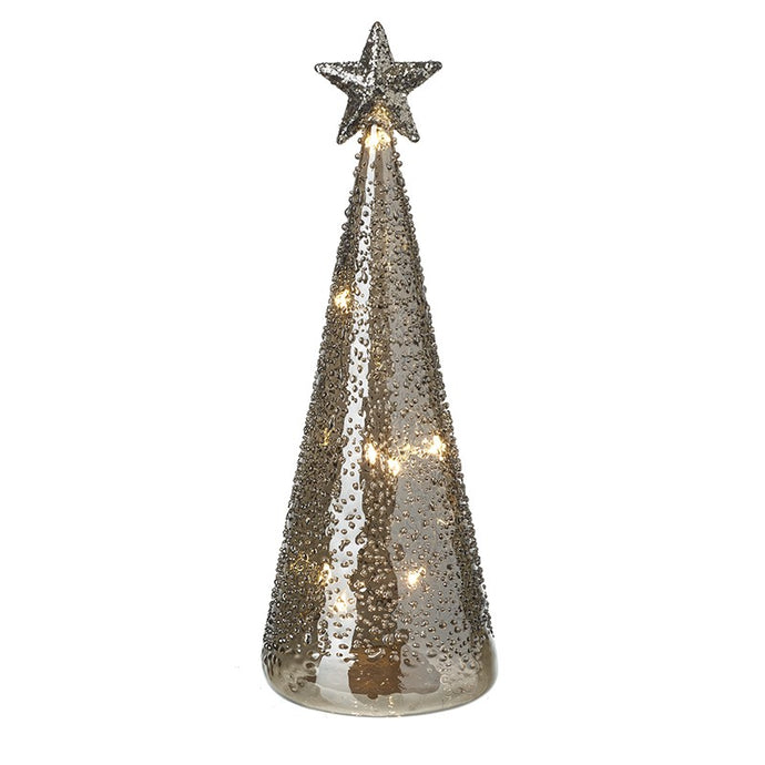 LARGE LED GLASS TREE