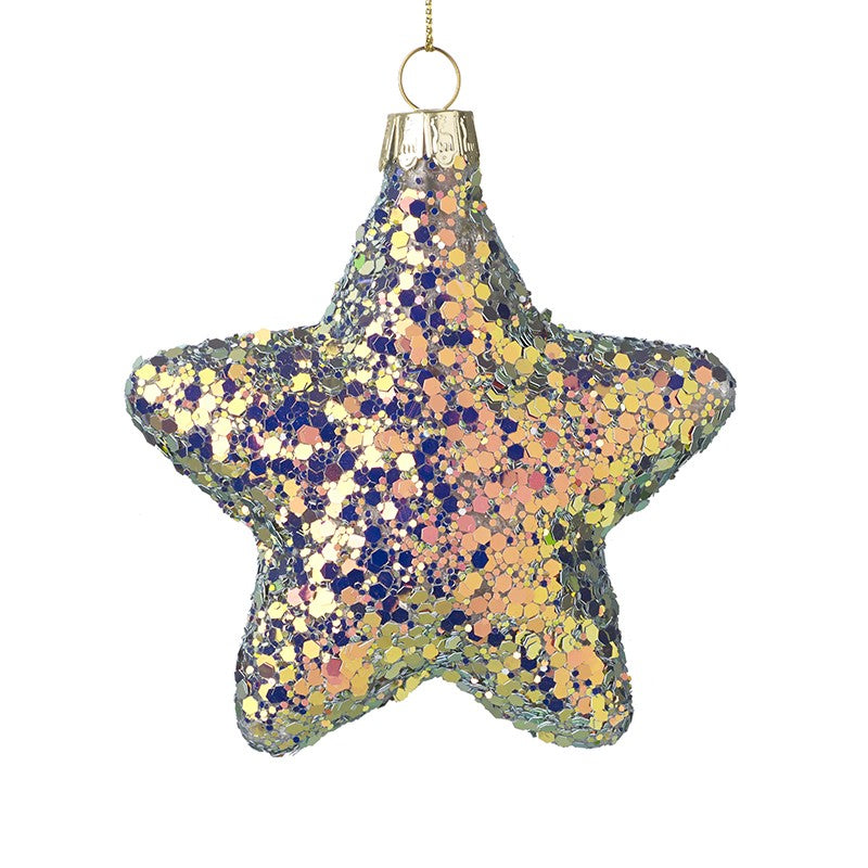 HANGING GLITTER STAR