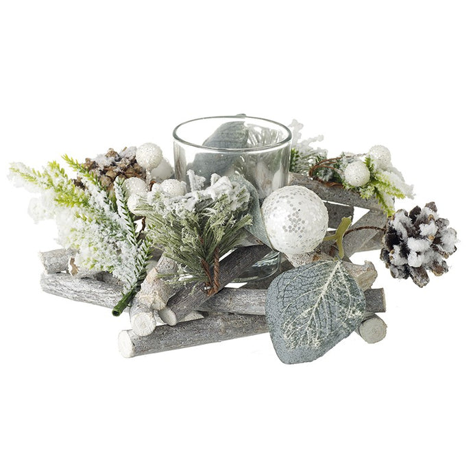 FOLIAGE CANDLE HOLDER