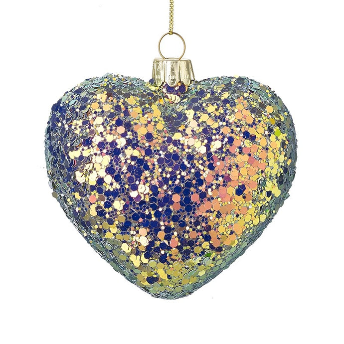 HANGING GLITTER HEART
