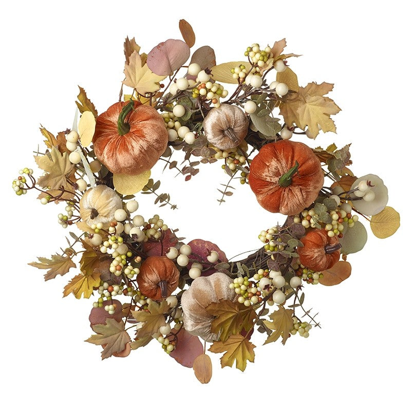 AUTUMNAL PUMPKIN WREATH