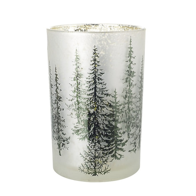 LARGE MOTTLED TREE CANDLE HOLDER
