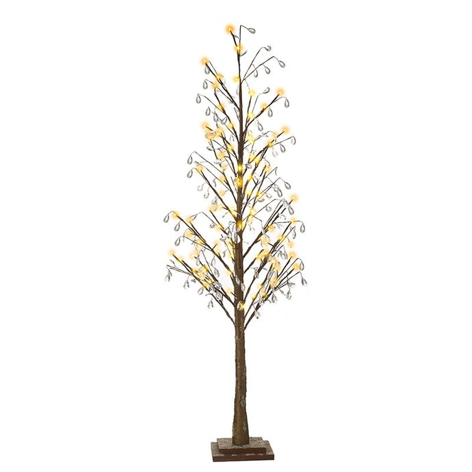 LARGE LIGHT UP CRYSTAL DROP TREE