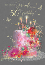 FABULOUS FRIEND 50TH BIRTHDAY