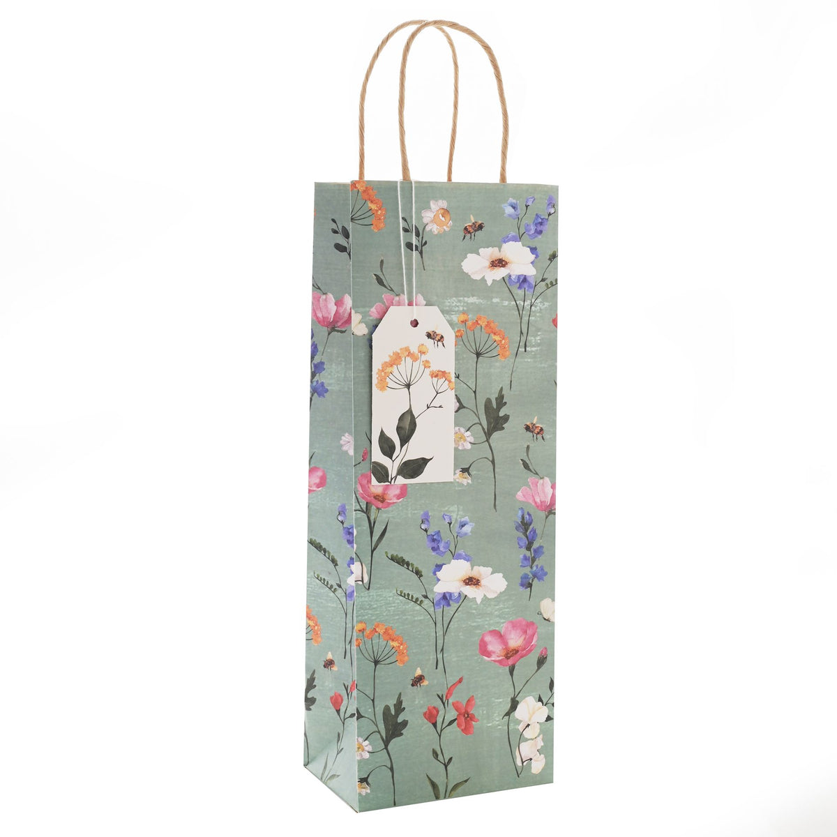 FLORAL BOTTLE BAG