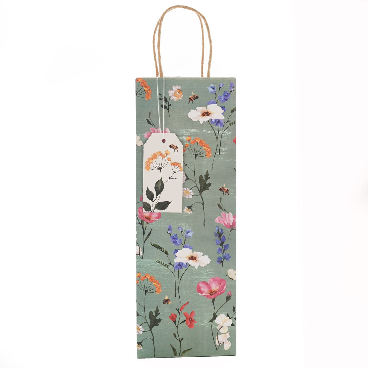 FLORAL BOTTLE BAG