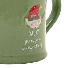 DADDY ELF EMBOSSED MUG